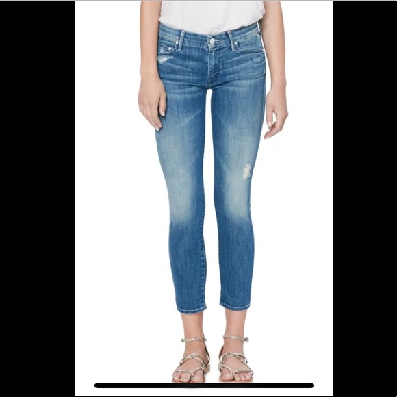 MOTHER Jeans Mother The Looker Crop Graffiti Girl Poshmark